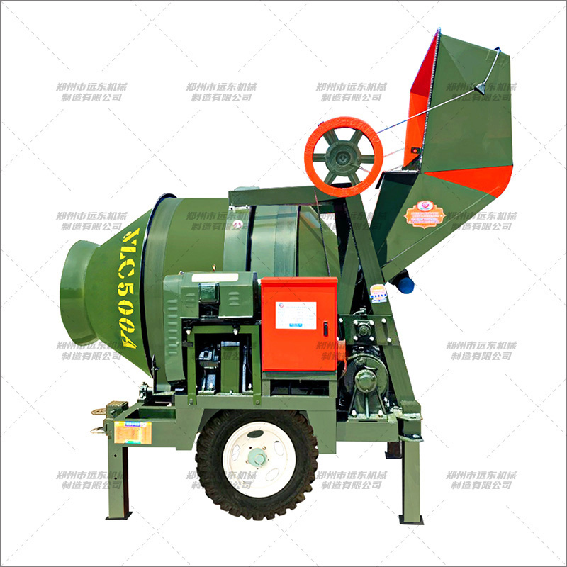 JZC350型中齿圈滚筒搅拌机(图3) JZC350型中齿圈滚筒搅拌机(图3)