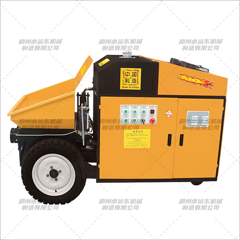 LL-15型卧式混凝土输送泵(图1) LL-15型卧式混凝土输送泵(图1)