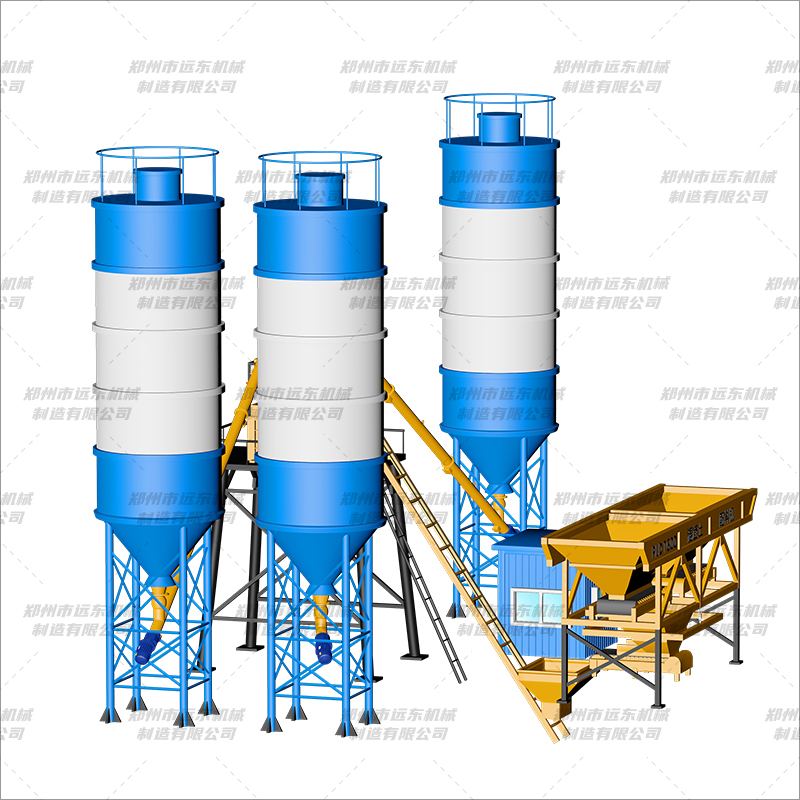 HZS35(750+2仓)混凝土搅拌站(图5) HZS35(750+2仓)混凝土搅拌站(图5)